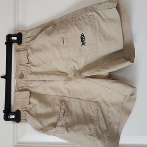 AFTCO youth shorts size 10/12 Khaki